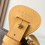 Louis Vuitton All In MM M29628 Monogram premium fabric handbag with metal hardware
