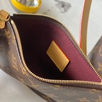 Louis Vuitton All In MM M29628 Monogram premium fabric handbag with metal hardware