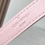  Louis Vuitton Neverfull Bandoulière Inside Out BB reversible handbag in White Green, Pink White, Brown and Rose Pink