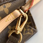 Louis Vuitton Montaigne BB Monogram canvas handbag with shoulder strap