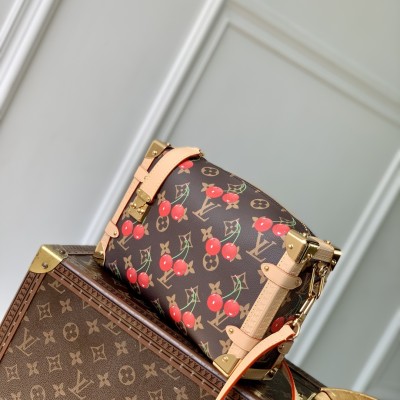 Louis Vuitton - Side Trunk MM M14278 Cherry Murakami Re-edition Monogram Canvas