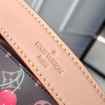Louis Vuitton Side Trunk MM M14278 Cherry Murakami Re-edition Monogram Canvas