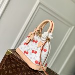 Louis Vuitton Alma BB M14234 Cherry Monogram Murakami Reissue Bag