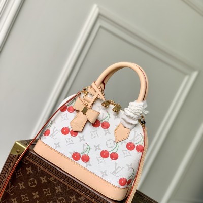 Louis Vuitton - Alma BB Bag M14234 Cherry Monogram Murakami Reissue Collection