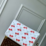 Louis Vuitton Speedy Soft 30 M14238 Cherry Monogram Murakami Reissue Bag
