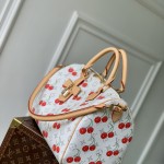 Louis Vuitton Speedy Soft 30 M14238 Cherry Monogram Murakami Reissue Bag