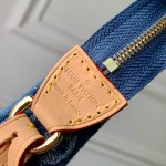 Louis Vuitton x Murakami Pochette Accessoires M13994 Cherry Monogram Denim