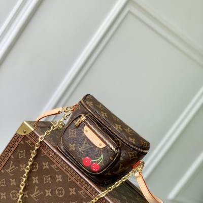 Louis Vuitton - Mini Bumbag M13449 Cherry Replica Monogram Canvas