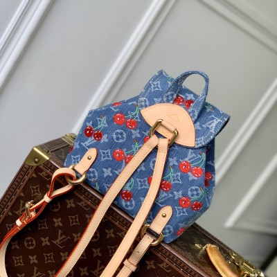 Louis Vuitton - Murakami Venice Backpack M13679 Cherry Replica