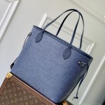 Louis Vuitton Neverfull MM M14856 Blue Epi Wave Leather Replica Handbag