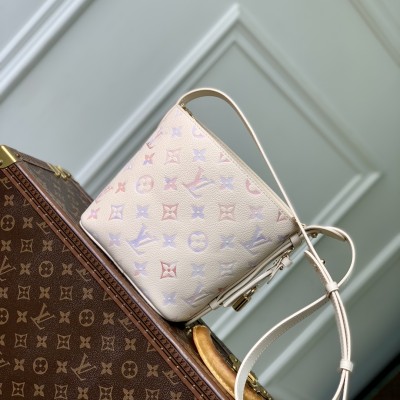 Louis Vuitton - All In BB Handbag M25673 Dream Collection Monogram Embossed Gradient Leather