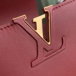 Louis Vuitton Capucines Souple Large Handbag M24607 in Smooth Calf Leather