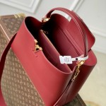 Louis Vuitton Capucines Souple Large Handbag M24607 in Smooth Calf Leather