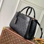 Louis Vuitton City Avenue PM Tote Bag M25577 Black and M15231 Beige Replica