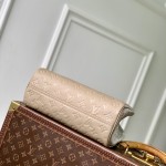 Louis Vuitton City Avenue PM Tote Bag M25577 Black and M15231 Beige Replica