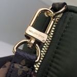 Louis Vuitton Speedy Bandoulière 25 Silver Econyl embroidered tote bag