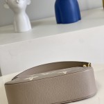 Louis Vuitton M46091 Bagatelle Bag Off-White Embossed Monogram Empreinte