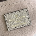 Louis Vuitton M46091 Bagatelle Bag Off-White Embossed Monogram Empreinte