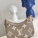 Louis Vuitton M46091 Bagatelle Bag Off-White Embossed Monogram Empreinte