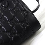 Gucci Embroidered Leather Shoulder Bag 728309 Original Leather