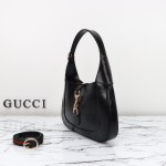Gucci 782849 Patent Leather Shoulder Bag – Black, Burgundy, Light Green