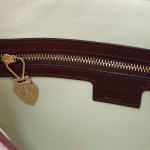 Gucci 782849 Patent Leather Shoulder Bag – Black, Burgundy, Light Green