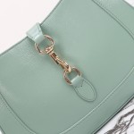 Gucci 782849 Patent Leather Shoulder Bag – Black, Burgundy, Light Green