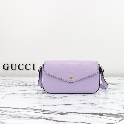 Gucci - Mini Leather Shoulder Bag 772794 Celebrity Style Original Quality