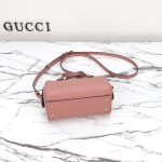 Gucci 790130 Pink and Apricot Leather Handbag