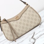 Gucci GG Canvas Shoulder Bag 735145 Beige Brown