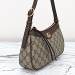 Gucci GG Canvas Shoulder Bag 735145 Beige Brown
