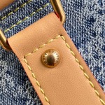 Louis Vuitton Keepall Bandoulière 50 Damier Denim 3D Travel Bag M40739 Replica