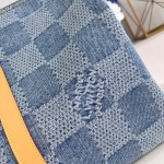 Louis Vuitton Keepall Bandoulière 50 Damier Denim 3D Travel Bag M40739 Replica