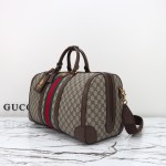 Gucci 724642 Light Brown Leather Handbag