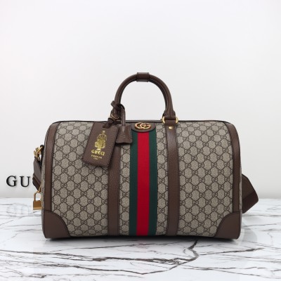 Gucci - 724642 Light Brown Leather Handbag