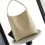 Louis Vuitton Low Key Hobo Bag in grained calfskin leather with adjustable shoulder strap
