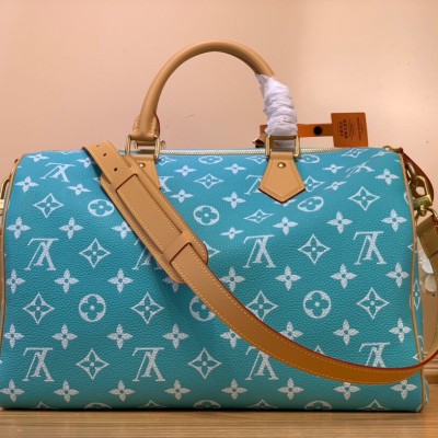 Louis Vuitton - Speedy P9 Bandoulière 40 Monogram Leather Replica Handbag