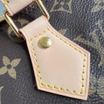 Louis Vuitton Speedy Bandoulière 25 Handbag with Monogram Canvas and Leather Handle
