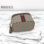 Gucci 811489 Light Brown Leather Handbag