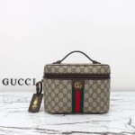 Gucci 811489 Light Brown Leather Handbag