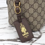 Gucci 811489 Light Brown Leather Handbag