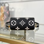 Louis Vuitton Nano Speedy M81456 Black Mini Handbag