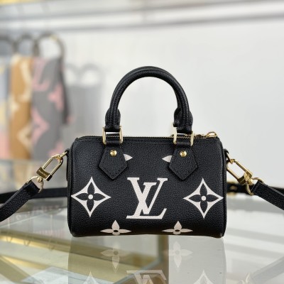 Louis Vuitton - Nano Speedy Handbag M81456 Black