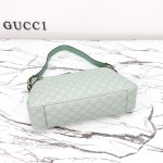 Gucci 815218 Pink Rubber Shoulder Bag / Gucci 815216 Green Rubber Handbag