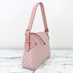 Gucci 815218 Pink Rubber Shoulder Bag / Gucci 815216 Green Rubber Handbag