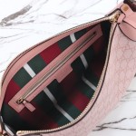 Gucci 815218 Pink Rubber Shoulder Bag / Gucci 815216 Green Rubber Handbag