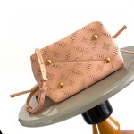 Louis Vuitton Bella Handbag M13840 – Milkshake Pink Perforated Calfskin