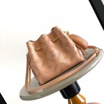 Louis Vuitton Bella Handbag M13840 – Milkshake Pink Perforated Calfskin