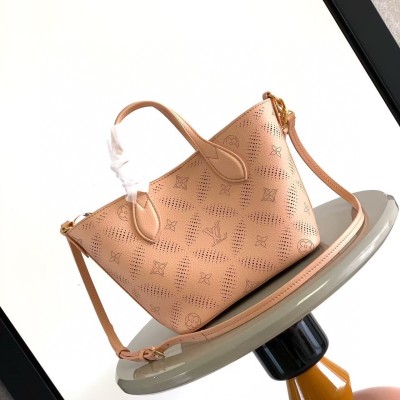 Louis Vuitton - Blossom Small Handbag M13839 Milkshake Pink Perforated Calfskin