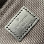 Louis Vuitton S Lock Messenger Bag in Monogram Macassar Canvas with S-lock and Leather Handle